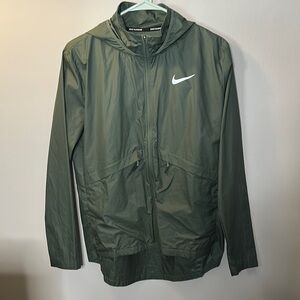 Nike  Green Windbreaker Jacket